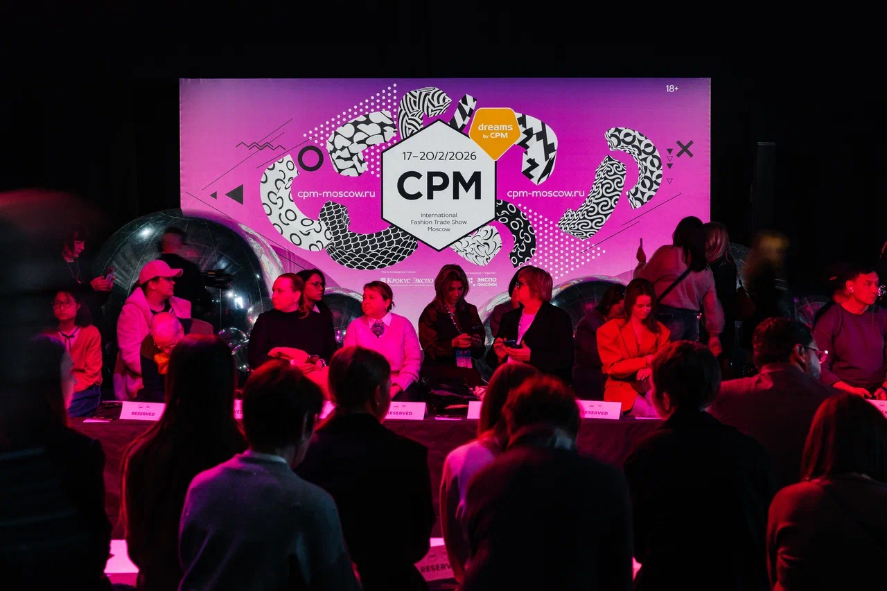 俄罗斯cpm服装展展会现场