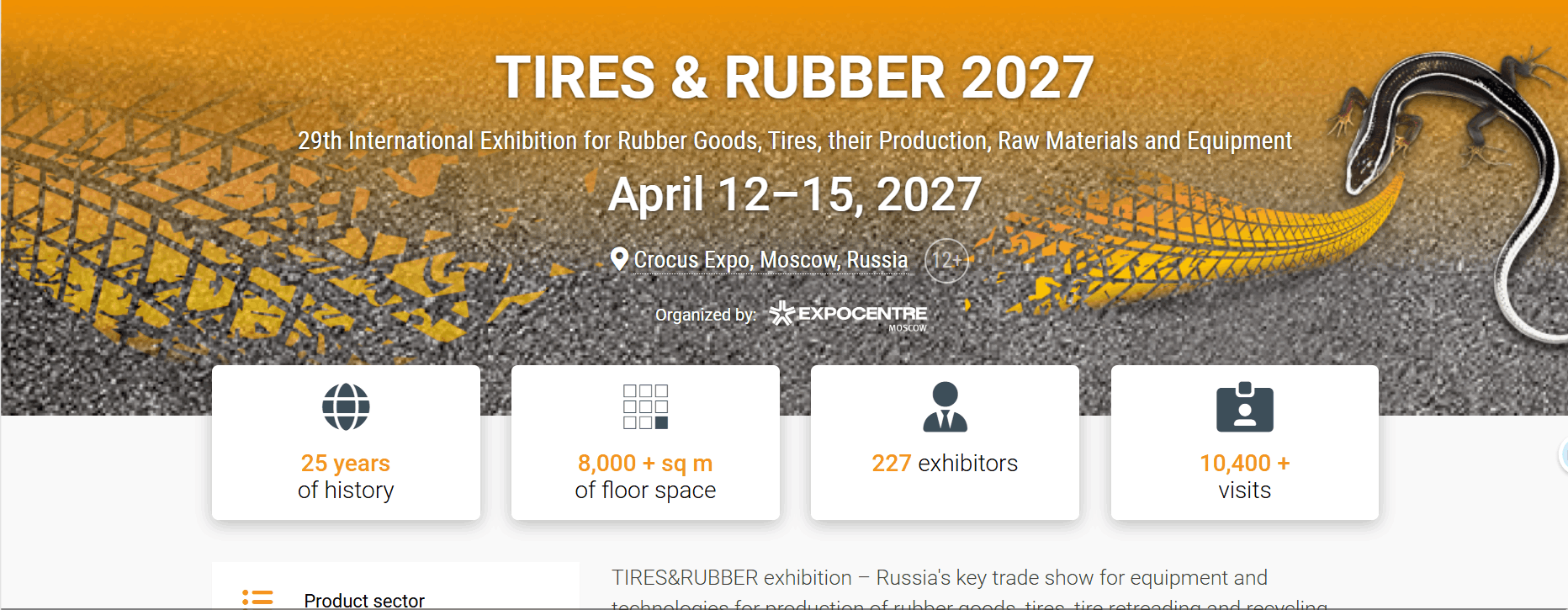 2027年俄罗斯轮胎橡胶展览会TIRES & RUBBER