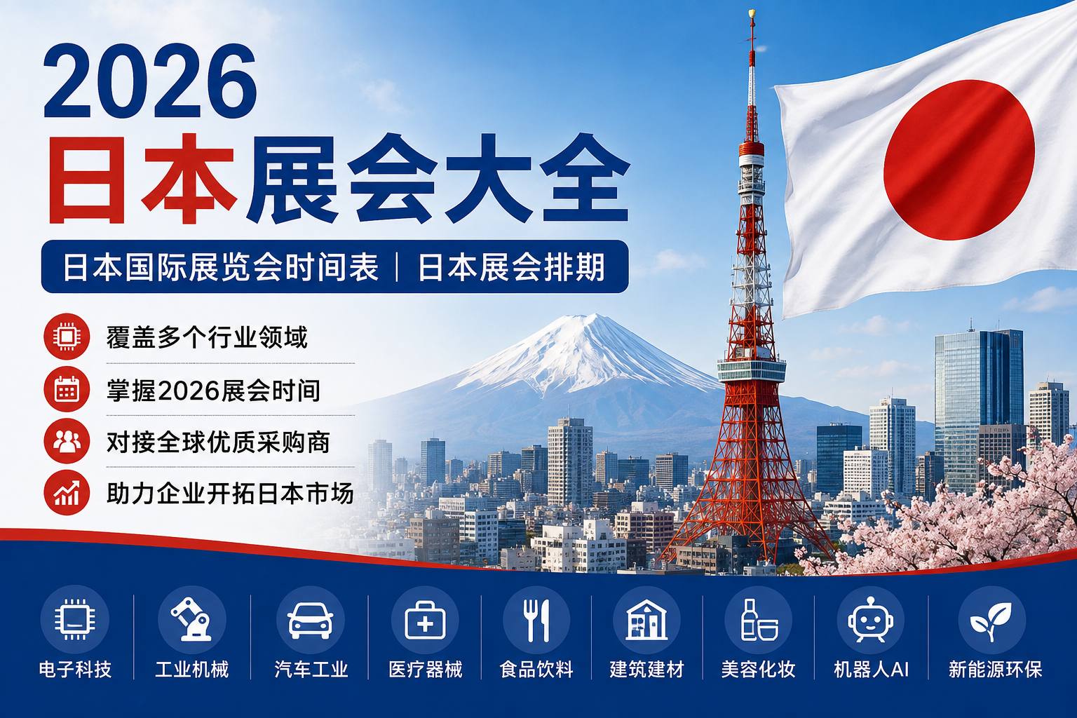 2026日本展会大全_日本国际展览会时间表_日本展会排期
